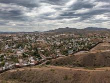 U.S.-Mexico border at Nogales
